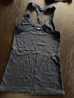 lululemon athletica Navy Racerback Tank Top